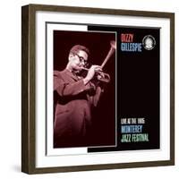 Dizzy Gillespie, Live at the 1965 Monterey Jazz Fest-null-Framed Art Print