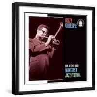 Dizzy Gillespie, Live at the 1965 Monterey Jazz Fest-null-Framed Art Print