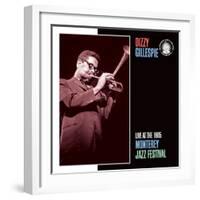 Dizzy Gillespie, Live at the 1965 Monterey Jazz Fest-null-Framed Art Print