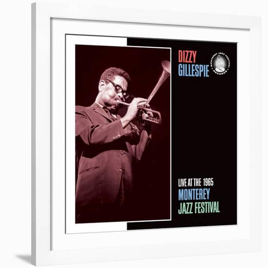 Dizzy Gillespie, Live at the 1965 Monterey Jazz Fest-null-Framed Art Print