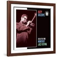 Dizzy Gillespie, Live at the 1965 Monterey Jazz Fest-null-Framed Art Print