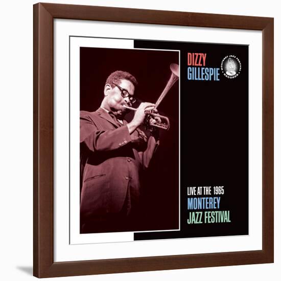 Dizzy Gillespie, Live at the 1965 Monterey Jazz Fest-null-Framed Art Print