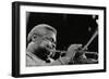 Dizzy Gillespie Peforming with the Royal Philharmonic Orchestra, Royal Festival Hall, London, 1985-Denis Williams-Framed Photographic Print