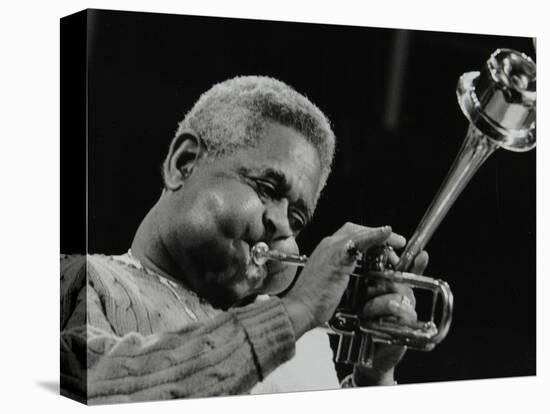 Dizzy Gillespie Performing with the Royal Philharmonic Orchestra, Royal Festival Hall, London, 1985-Denis Williams-Stretched Canvas