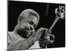 Dizzy Gillespie Performing with the Royal Philharmonic Orchestra, Royal Festival Hall, London, 1985-Denis Williams-Mounted Photographic Print