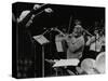 Dizzy Gillespie Playing with the Royal Philharmonic Orchestra, Royal Festival Hall, London, 1985-Denis Williams-Stretched Canvas