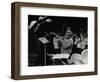 Dizzy Gillespie Playing with the Royal Philharmonic Orchestra, Royal Festival Hall, London, 1985-Denis Williams-Framed Photographic Print