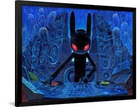 DJ BlackRabbit-Aaron Jasinski-Framed Art Print