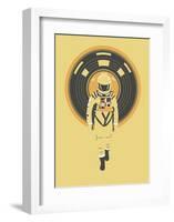 DJ Hal-Robert Farkas-Framed Art Print