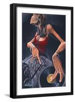 DJ Jewel-David Garibaldi-Framed Art Print