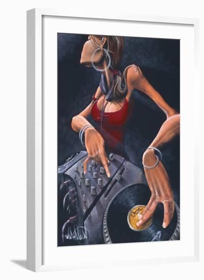 DJ Jewel-David Garibaldi-Framed Art Print