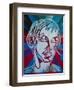 DJ-Abstract Graffiti-Framed Giclee Print