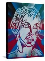 DJ-Abstract Graffiti-Stretched Canvas