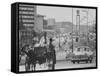 Djakarta's Main Avenue, Busy with Traffic-null-Framed Stretched Canvas