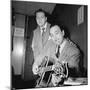 Django Reinhardt and David Rose at the Aquarium in New York City,1946-William Paul Gottlieb-Mounted Premium Photographic Print