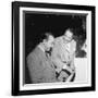 Django Reinhardt at the Aquarium in New York City, 1946-William Paul Gottlieb-Framed Photographic Print