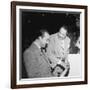 Django Reinhardt at the Aquarium in New York City, 1946-William Paul Gottlieb-Framed Photographic Print