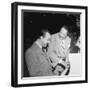 Django Reinhardt at the Aquarium in New York City, 1946-William Paul Gottlieb-Framed Premium Photographic Print
