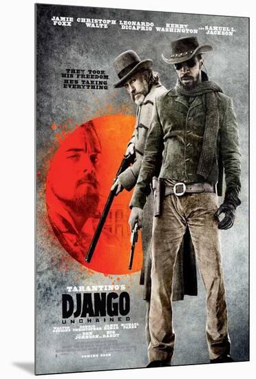 Django Unchained-null-Mounted Poster