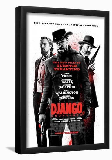 Django Unchained-null-Framed Poster