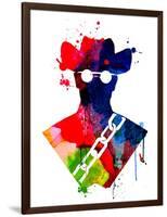 Django Watercolor-Lora Feldman-Framed Art Print