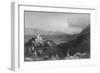 Djebel Sheich and Mount Hermon, from the Top of Lebanon-William Henry Bartlett-Framed Giclee Print