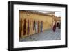 Djellaba Garments Hanging on a Wall, Chefchaouen, Morocco, North Africa, Africa-Simon Montgomery-Framed Photographic Print
