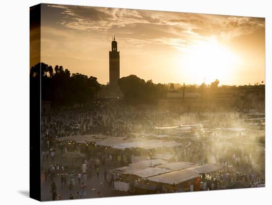 Djemaa El Fna Square (Jemaa El Fna)-Stephen Studd-Stretched Canvas