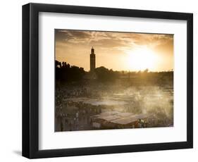 Djemaa El Fna Square (Jemaa El Fna)-Stephen Studd-Framed Photographic Print