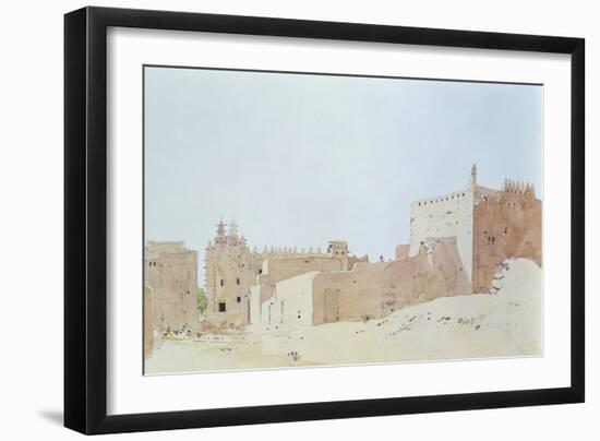 Djenne (Mali) Grande Mosquee, Monday, 2000-Charlie Millar-Framed Giclee Print