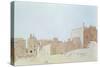 Djenne (Mali) Grande Mosquee, Monday, 2000-Charlie Millar-Stretched Canvas