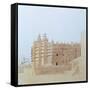 Djenne (Mali) Grande Mosquee, Tuesday, 2000-Charlie Millar-Framed Stretched Canvas