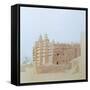 Djenne (Mali) Grande Mosquee, Tuesday, 2000-Charlie Millar-Framed Stretched Canvas