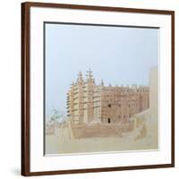 Djenne (Mali) Grande Mosquee, Tuesday, 2000-Charlie Millar-Framed Giclee Print