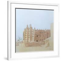 Djenne (Mali) Grande Mosquee, Tuesday, 2000-Charlie Millar-Framed Giclee Print