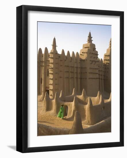 Djenne Mosque, Djenne, Niger Inland Delta, Mopti Region, Mali-Gavin Hellier-Framed Photographic Print