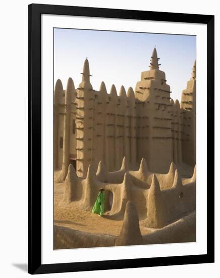 Djenne Mosque, Djenne, Niger Inland Delta, Mopti Region, Mali-Gavin Hellier-Framed Photographic Print