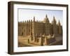 Djenne Mosque, Djenne, Niger Inland Delta, Mopti Region, Mali-Gavin Hellier-Framed Photographic Print