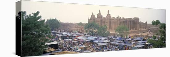 Djenne Mosque, Djenne, Niger Inland Delta, Mopti Region, Mali-Peter Adams-Stretched Canvas