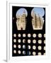 Djenné, the Great Mosque of Djenné from a Traditional Moroccan-Style Latticed Window, Mali-Nigel Pavitt-Framed Photographic Print