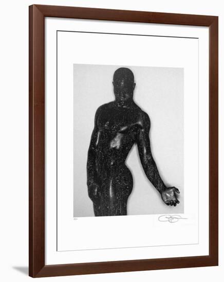 Djimon-Greg Gorman-Framed Collectable Print