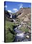 Djupaqil Gorge, Southwest Area Near Hveragerdi, Iceland, Polar Regions-Geoff Renner-Stretched Canvas