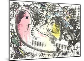 DLM No. 182 pages 4,5-Marc Chagall-Mounted Art Print