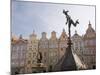 Dlugi Targ (Long Market), Lined with Medieval Houses, Gdansk, Pomerania, Poland, Europe-Gavin Hellier-Mounted Photographic Print