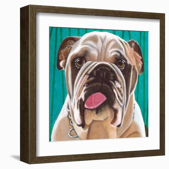 Dlynn's Dogs - Bosco-Dlynn Roll-Framed Art Print