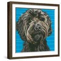 Dlynn's Dogs - Mini-Dlynn Roll-Framed Art Print