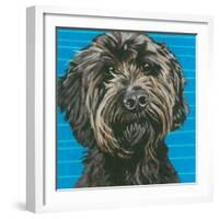 Dlynn's Dogs - Mini-Dlynn Roll-Framed Art Print