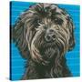 Dlynn's Dogs - Mini-Dlynn Roll-Stretched Canvas