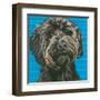 Dlynn's Dogs - Mini-Dlynn Roll-Framed Art Print