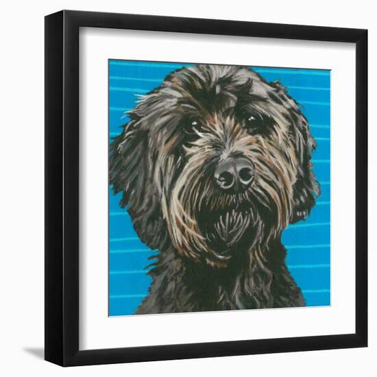 Dlynn's Dogs - Mini-Dlynn Roll-Framed Art Print